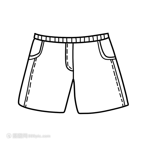 短褲速寫(xiě) 初學(xué)者的衣服結(jié)構(gòu)練習(xí)指南